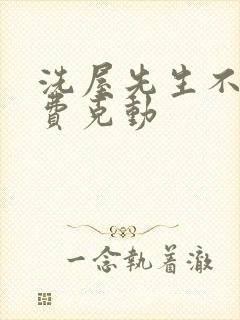 洗屋先生不打马费克动