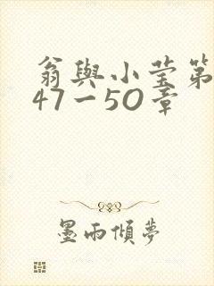 翁与小莹第十部47一5O章