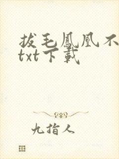 拔毛凤凰不如鸡txt下载