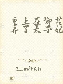 皇上在御花园c弄了太子妃