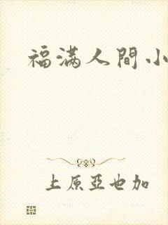 福满人间小说