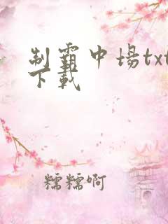 制霸中场txt下载