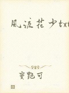 风流花少txt