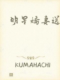 明星娇妻送上门