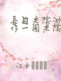 长日光阴渺渺乱作一团光阴似箭