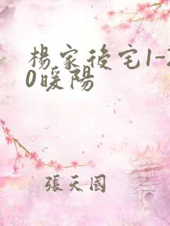 杨家后宅1-20暖阳