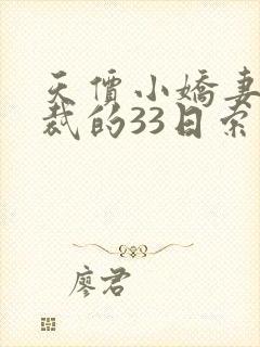 天价小娇妻,总裁的33日索情全文免费