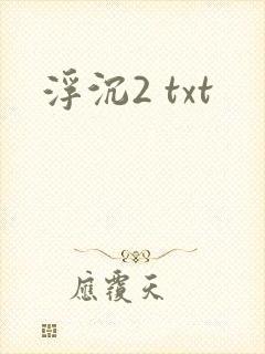 浮沉2 txt