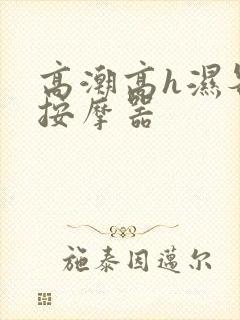 高潮高h湿各种按摩器