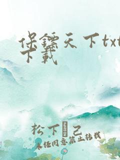 保镖天下txt下载