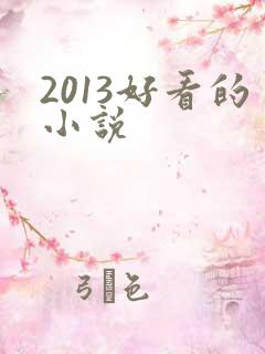 2013好看的小说