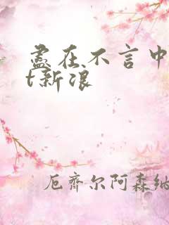 尽在不言中txt新浪