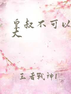 皇叔不可以 太大