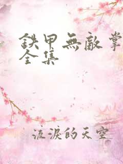 铁甲无敌掌门人全集