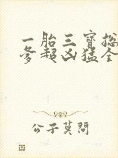 一胎三宝总裁爹爹超凶猛全文免费阅读