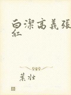 白洁高义张敏梅红