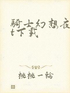 骑士幻想夜txt下载