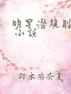 明星潜规则之皇 小说