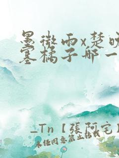 墨微雨x楚晚宁塞橘子哪一章