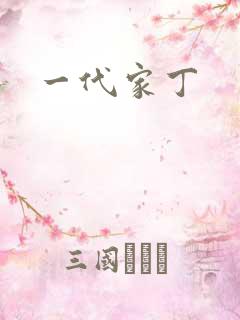 一代家丁