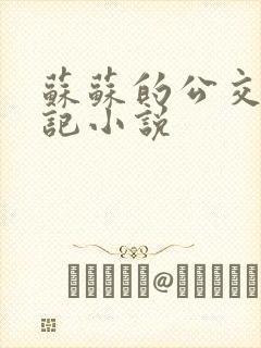 苏苏的公交车日记小说