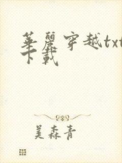 华丽穿越txt下载