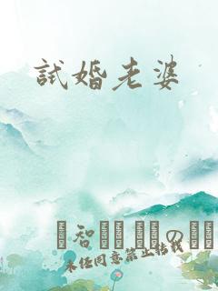试婚老婆