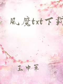 风魔txt下载