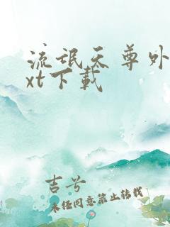 流氓天尊外传txt下载