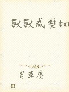 兽兽成双txt