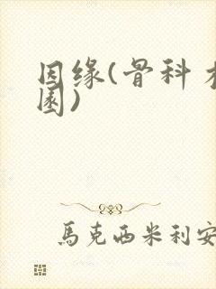 因缘(骨科 校园)