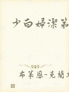 少白妇洁第二部