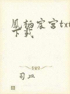 凤栖宸宫txt下载