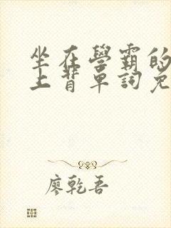 坐在学霸的棍子上背单词免费观看