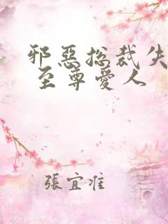 邪恶总裁失心劫 至尊爱人