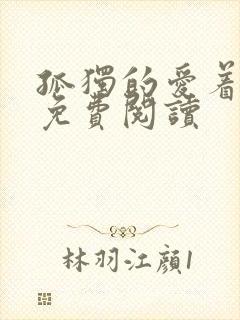 孤独的爱着全文免费阅读