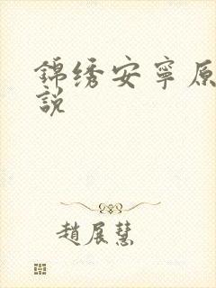 锦绣安宁原著小说