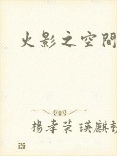 火影之空间神