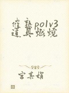 催熟po1v3道具燃烧