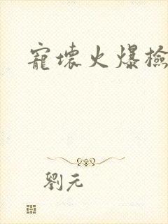 宠坏火爆检察官