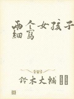 两个女孩子开车细写