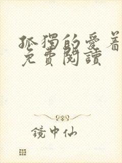 孤独的爱着全文免费阅读