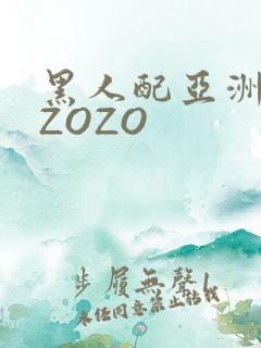 黑人配亚洲女人ZOZO