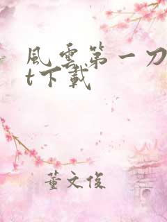 风云第一刀txt下载