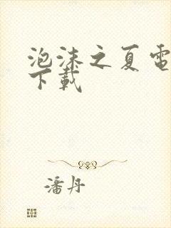 泡沫之夏电视剧下载