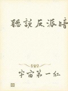 听说反派暗恋我