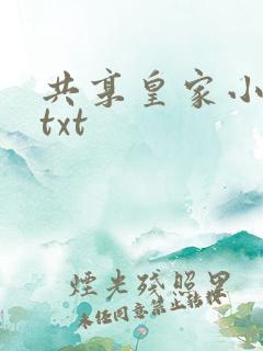 共享皇家小公主txt