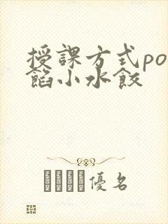 授课方式po肉馅小水饺