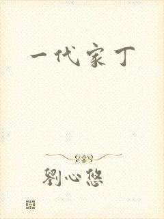一代家丁