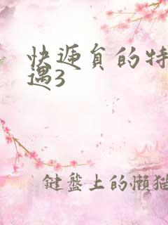 快递员的特殊待遇3